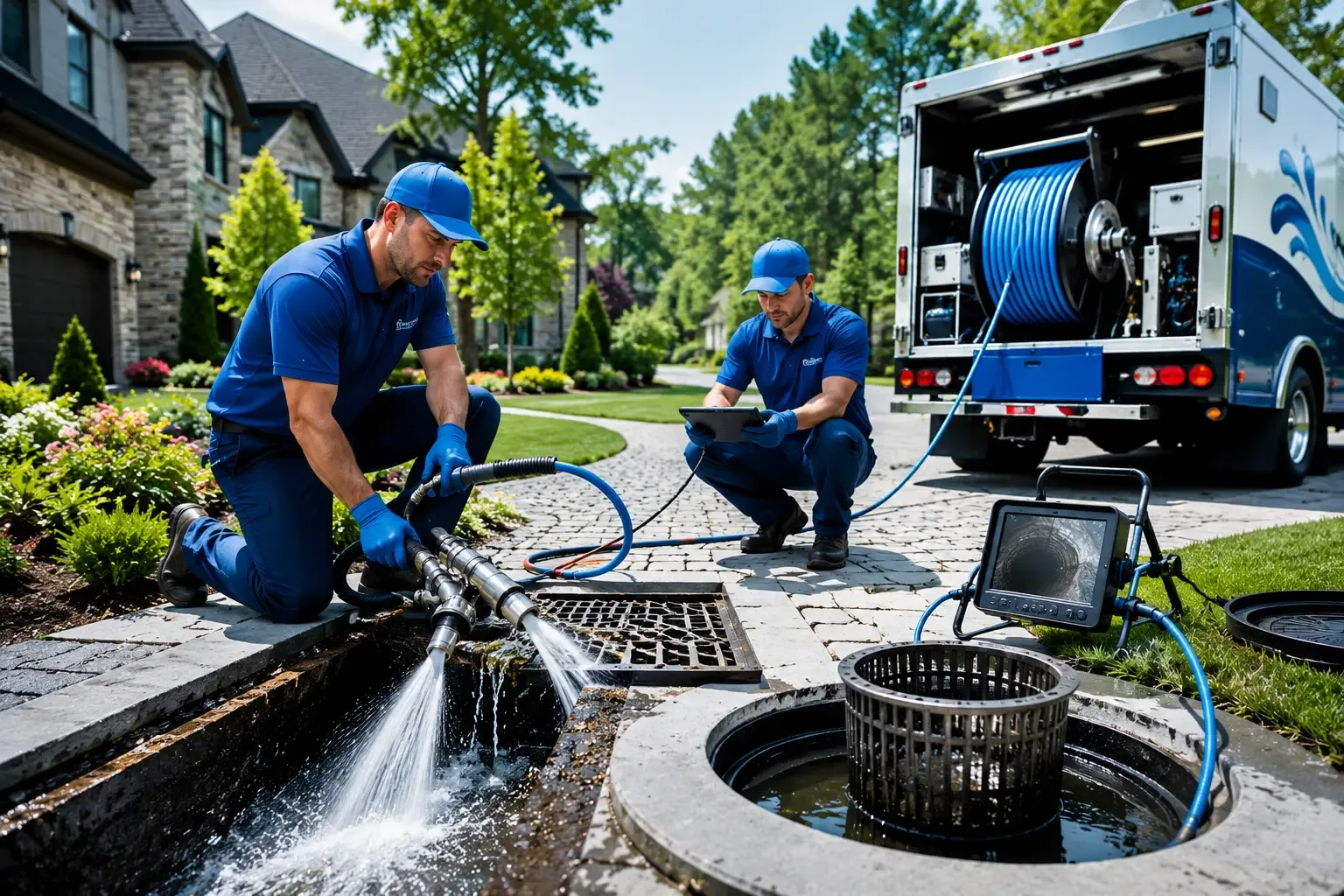 Local outdoor drain cleaning professionals in Hamler, OH